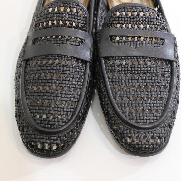 SAM EDELMAN Woven Slip On Penny Loafer 9.5 - Picture 6 of 8